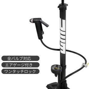 【送料無料】PWT フロアポンプ FP01E エアゲージ付き 仏式・米式・英式対応 高圧対応
