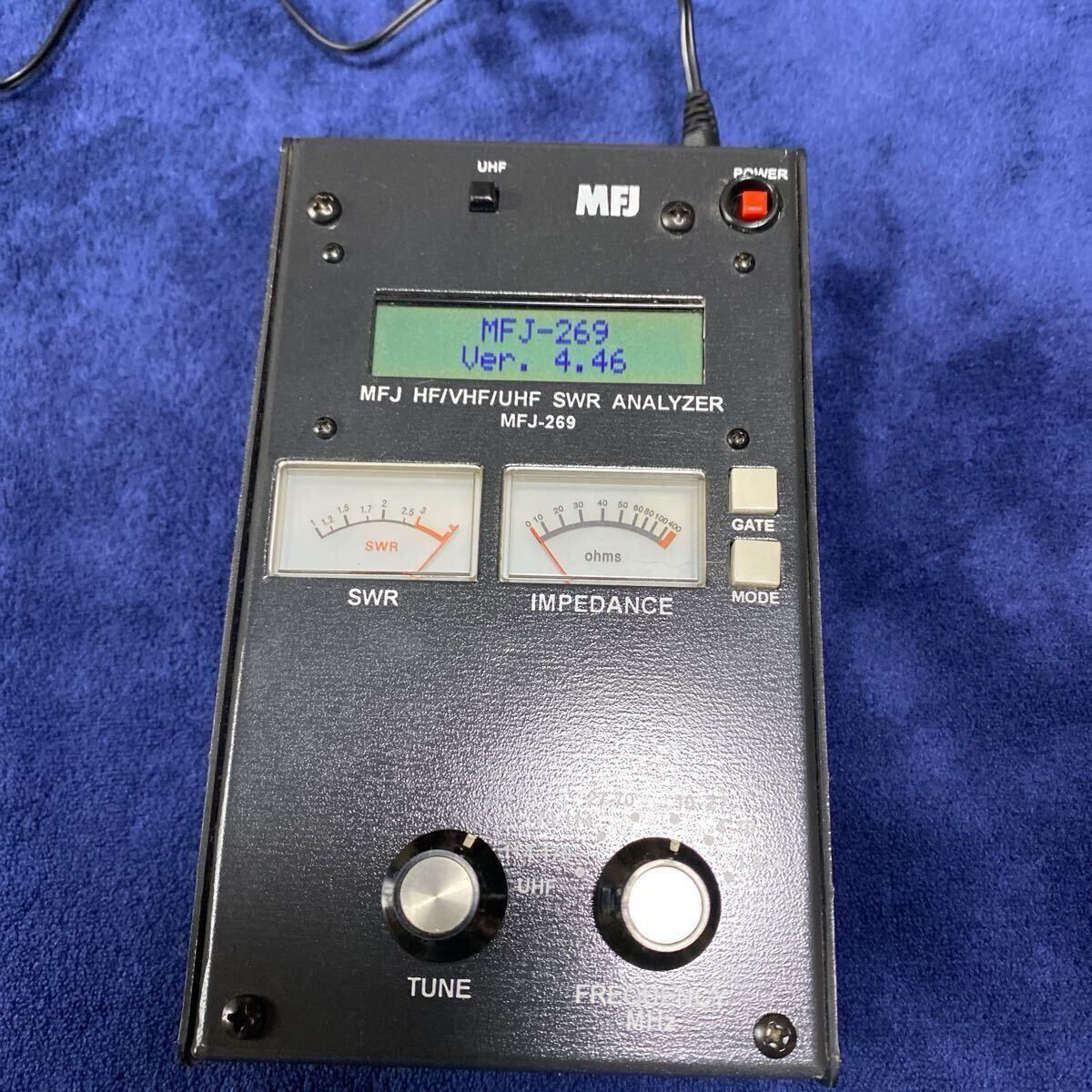 ◼︎動作確認済 MFJ-269C 1.8 ~ 470MHz アンテナ アナライザ Yahoo!オークション -「mfj269」の落札相場・落札価格