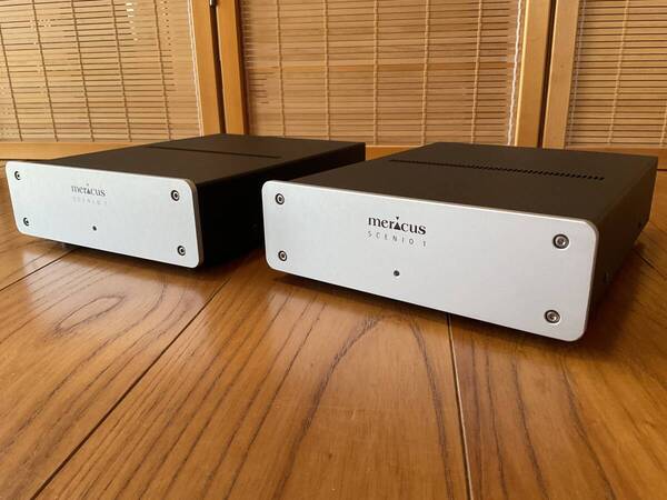 ドイツ MERACUS モノラルパワーアンプ SCENIO1 ペア【計19000円値下げ】