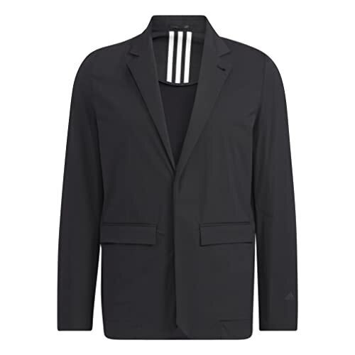 【adidas/アディダス】吸汗速乾 ドライ テーラード ジャケット・Sサイズ・ブラック黒(未使用・未着用品)