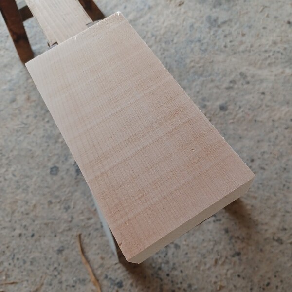 角材-1025【20.5×10.5×4.7cm】 国産ひのき【柾目】 角材 彫刻 木工 一枚板 無垢材 桧 檜 DIY