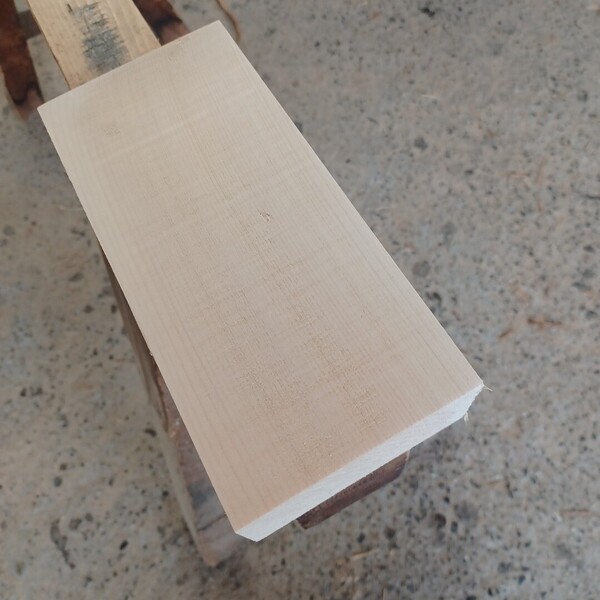 角材-1026【21.4×9.7×4.8cm】 国産ひのき角材 【柾目】 彫刻 木工 一枚板 無垢材 桧 檜 DIY