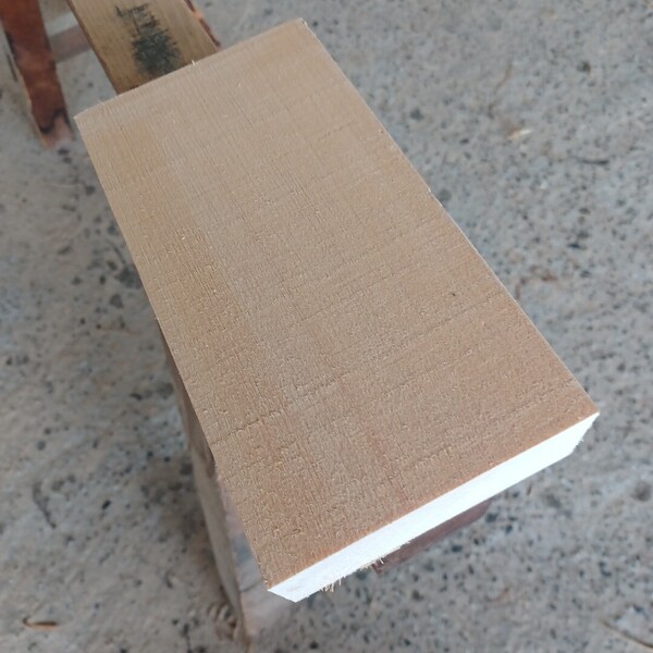 角材-1036【21.4×11×4.8cm】 国産ひのき 【柾目】 角材 彫刻 木工 一枚板 無垢材 桧 檜 DIY