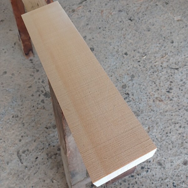 角材-1042【39.2×9.2×4.8cm】 国産ひのき 【柾目】 角材 彫刻 木工 一枚板 無垢材 桧 檜 DIY