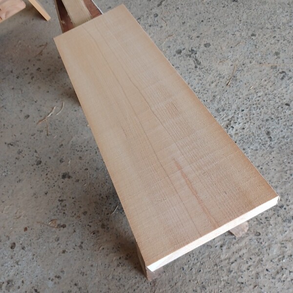 B-1999【63.7×20.8×3.5cm】 国産ひのき 板 看板 棚板 まな板 一枚板 無垢材 桧 檜 DIY
