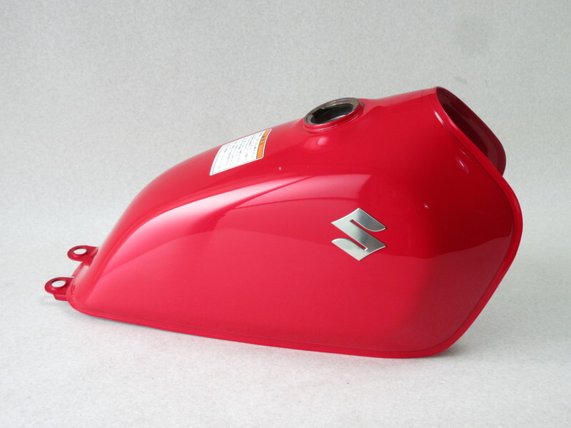 SUZUKI グラストラッカー 純正タンク 塗装品 サイドゼッケン付