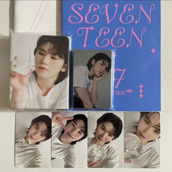 SEVENTEEN ウジ 17 IS RIGHT HERE DEAR盤 バインダー トレカ 28枚 コンプ 検) セブチ カラット フォトカード
