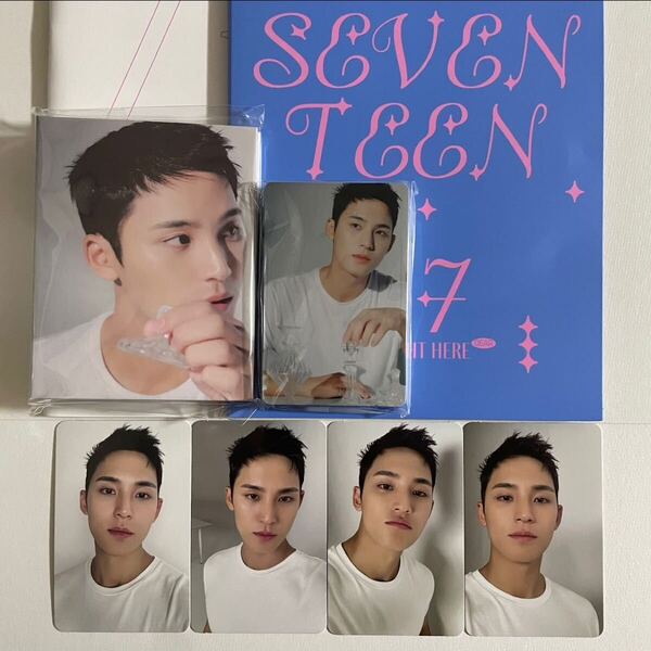 SEVENTEEN ミンギュ 17 IS RIGHT HERE DEAR盤 バインダー トレカ 28枚 コンプ 検) セブチ カラット フォトカード