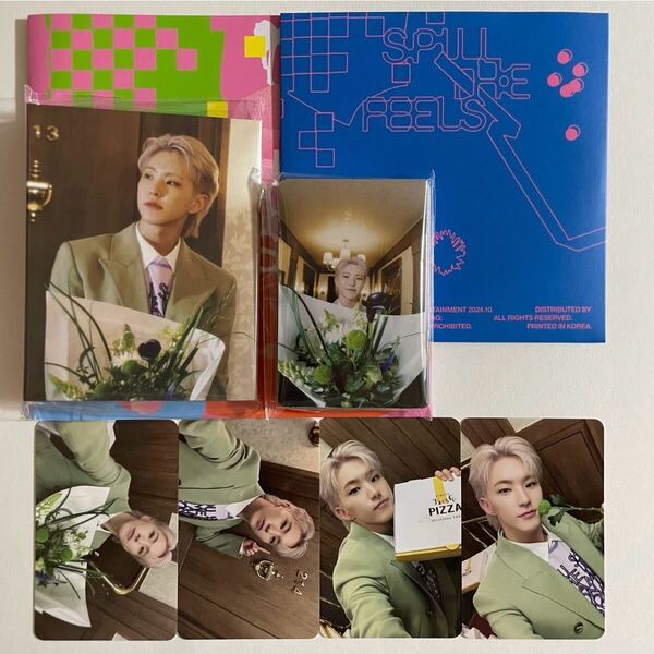 SEVENTEEN ホシ SPILL THE FEELS CARAT盤 バインダー トレカ 28枚 コンプ 検) セブチ カラット フォトカード