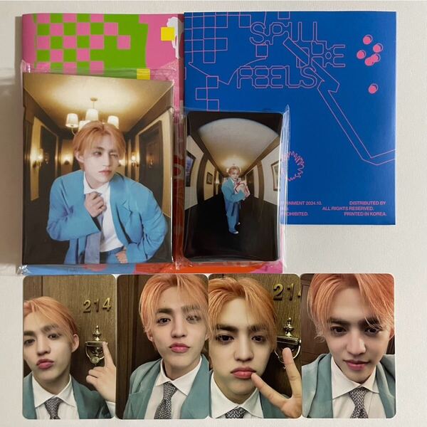 SEVENTEEN エスクプス SPILL THE FEELS CARAT盤 バインダー トレカ 28枚 コンプ 検) セブチ カラット フォトカード