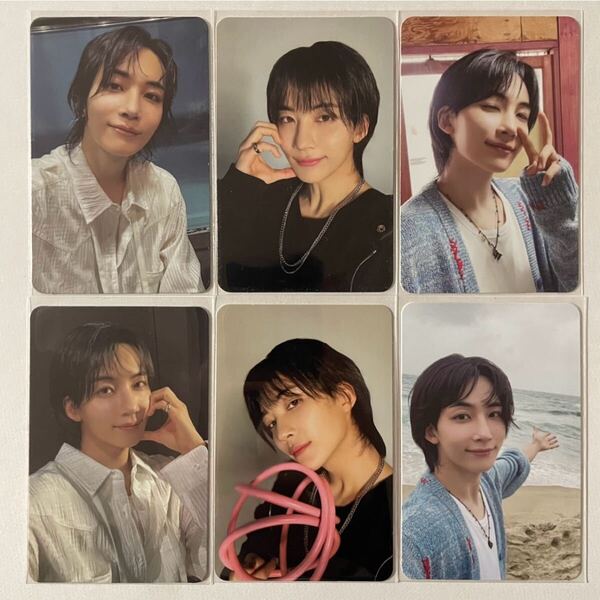 SEVENTEEN ジョンハン SPILL THE FEELS BLUE Ver.0 NEW Ver.1 YOU Ver.2 一般盤 3形態 封入 トレカ 6枚 コンプ 検) セブチ フォトカード