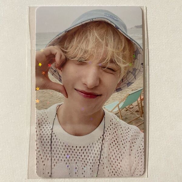 SEVENTEEN DK ドギョム SPILL THE FEELS BLUE Ver.0 NEW Ver.1 YOU Ver.2 一般盤 Weverse JP 購入特典 トレカ 1枚 検) セブチ フォトカード