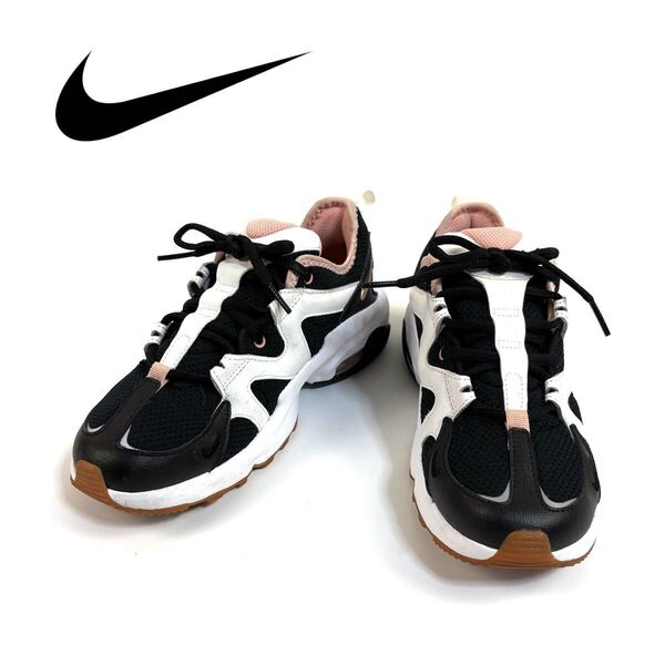 【美品】NIKE ナイキ W AIRMAX GRAVITON エア マックス グラヴィトン ローカット スニーカー AT4404 ピンク ブラック 23.5cm