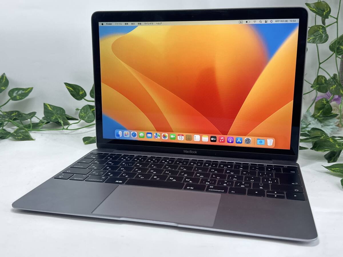 Apple MacBook 12 2017 スペースグレー 本体