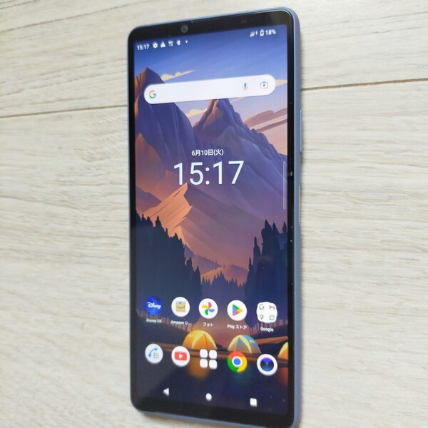 SONY 「Xperia 10 ⅲ」 ブルー エクスペリア テン マークスリー SO-52B 割と美品になると思います。 RAM6GB.ROM128GB SIMロック解除