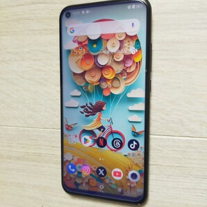 すぐに即決! 「TCL 10 5G」 クロームブルー かなり美品となります。 RAM6GB.ROM128GB snapdragon765G搭載 手帳型ケースおまけ