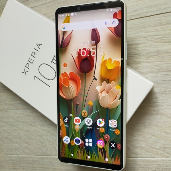 SONY 「Xperia 10 ⅲ」 ホワイト エクスペリア テン マークスリー SO-52B RAM6GB.ROM128GB SIMロック解除