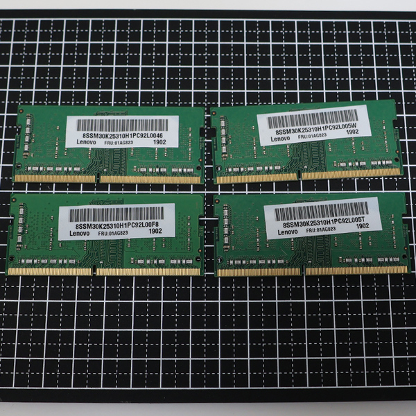 ① 送料無料 SK hynix 4G 1RX16 PC4-2666v メモリ 4枚セット ノートパソコン用メモリ メモリ エスケー SO-DIMM DDR4