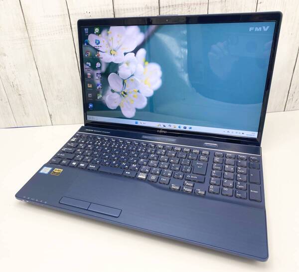【最新OS Windows11】SSD1TB+HDD1TB メモリ16GB 富士通 ノートPC AH58/C2 第8世代Core i7-8550U Office Webカメラ Bluetooth Blu-ray
