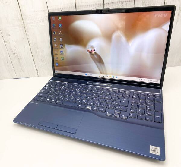 【最新OS Windows11】SSD1TB メモリ32GB 富士通 ノートPC AH77/E2 第10世代Core i7-10510U Office Webカメラ Bluetooth Zoom Blu-ray