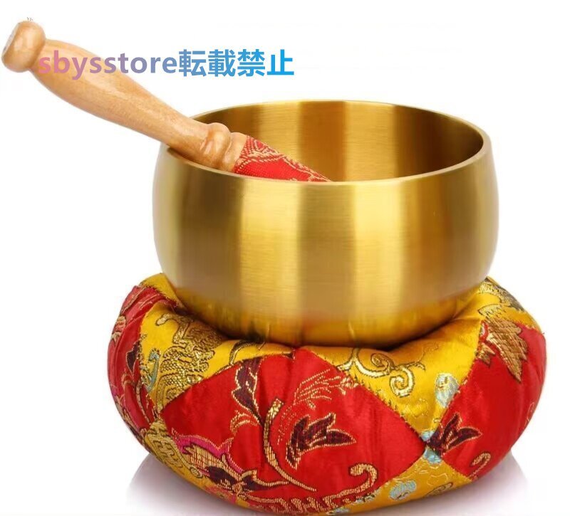 ハイクォリティー薄作りシンギングボウル３個セット　未使用品 ハイクォリティー薄作りシンギングボウル3個セット 未使用品