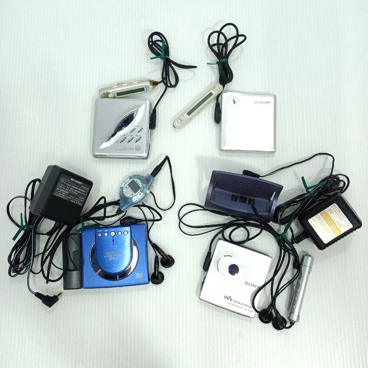 ※動作品※ SONY MDウォークマン MZ-E707 一式セット Yahoo!オークション -「sony mz-e707」の落札相場・落札価格