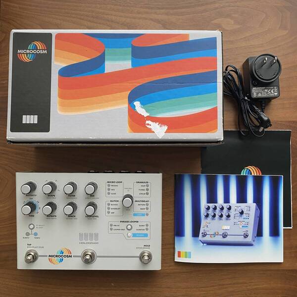 中古 HOLOGRAM Microcosm マイクロコズム エフェクター グラニュラー ディレイ ルーパー