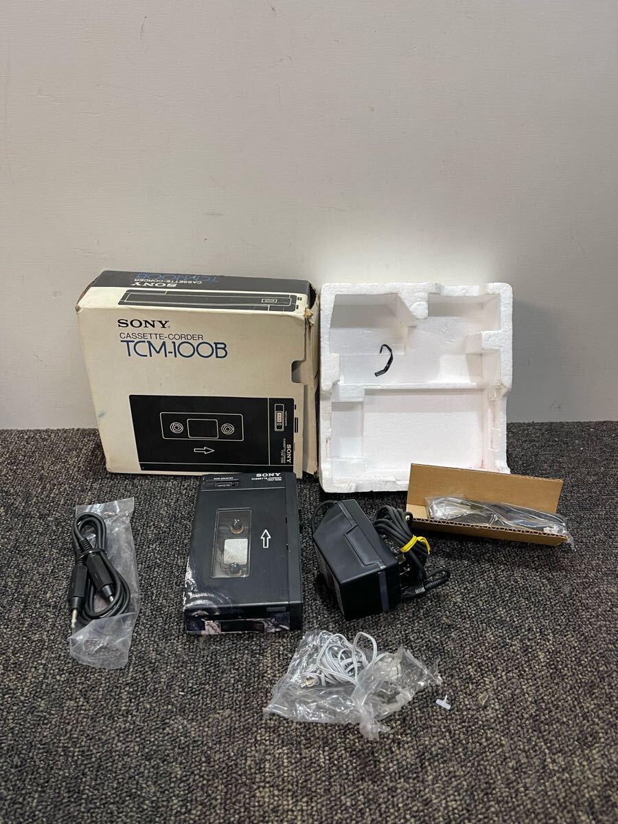 Yahoo!オークション -「sony tcm-100b」(カセットプレーヤー