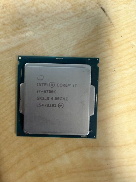 即決、送料無料★INTEL Corei7-6700K 4.0Ghz 動作品