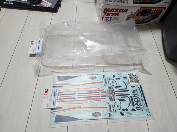 新品未開封★タミヤ 1/10★電動RCカー ★特別企画★ポルシェ956★ラジオコントロール★ スペアボディセット★ ラジコン★ステッカー付き★