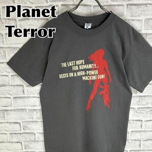 Planet Terror プラネットテラー 00s ムービー ホラー 両面デザイン Tシャツ 半袖 輸入品 春服 夏服 海外古着 ムービー 映画 洋画 シネマ