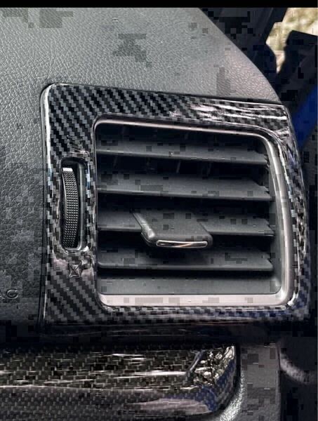 wrx sti vab WRX S4 レヴォーグ カーボン調 吹き出し口 パネル