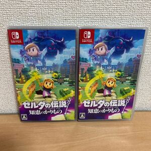ゼルダの伝説 知恵のかりもの Nintendo Switch ソフト 2本セット ニンテンドースイッチ ゲームソフト 中古 即決