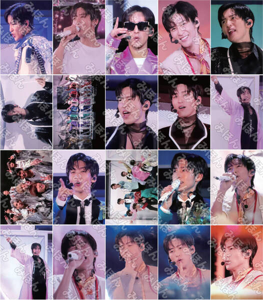 目黒蓮 Snow Man 1st Stadium Live~Snow World~(日産スタジアム 2025.6.8) 生写真 写真 20枚セットA