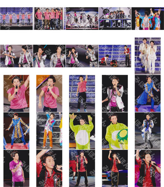 大野智 嵐 ARASHI アラフェス'13 NATIONAL STADIUM 2013 東京・国立競技場 9月21日 生写真 写真 25枚セットC
