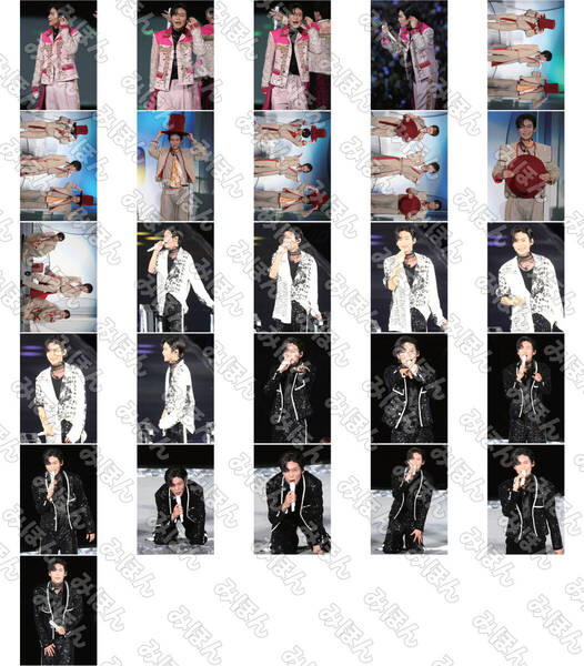 目黒蓮 Snow Man 1st Stadium Live~Snow World~(国立競技場2025.4.20) 生写真 写真 26枚セットA