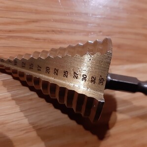 ステップドリル ドリル 5~35mm 六角軸 ビット DIY