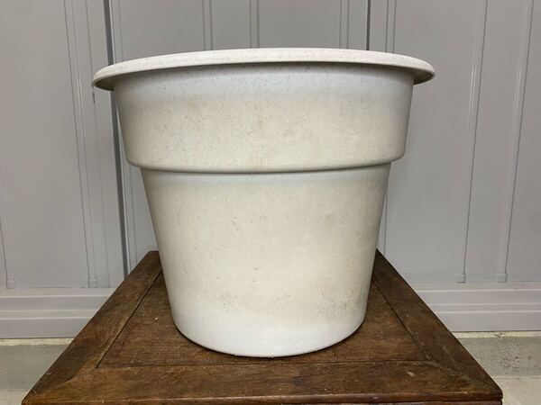 植木鉢 プラスチック プランター 12号 白 蘭鉢 観葉植物 多肉植物 山野草 草花 花 雑木 柑橘 サボテン ガーデニング 鉢