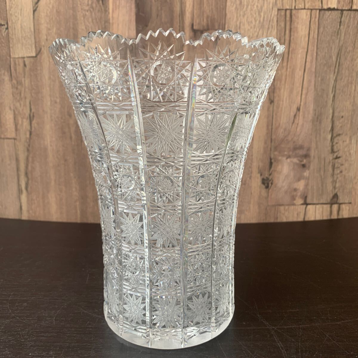 新品 花瓶 フラワーベース BOHEMIA ボヘミア ヴィンテージ