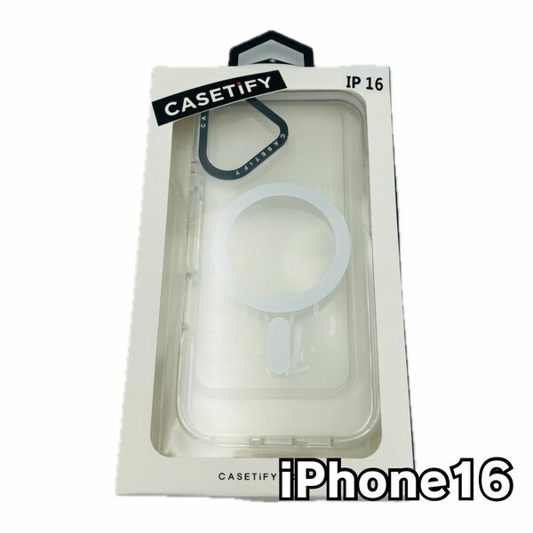 CASETiFY iPhone16 ケース MagSafe クリア