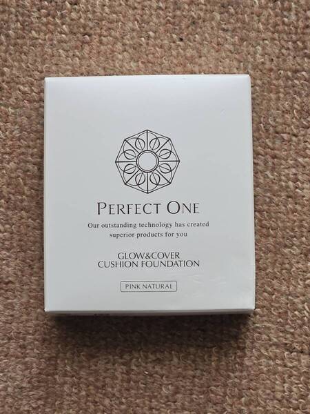 PERFECT ONE パーフェクトワン グロウ&カバー クッションファンデーション ピンクナチュラル SPF35 PA+++ 14g 未開封