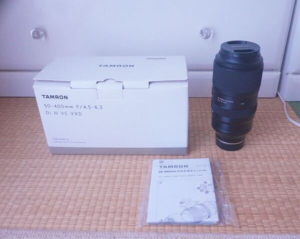 TAMRON タムロン 50-400mm F/4.5-6.3 ソニー SONY eマウント用