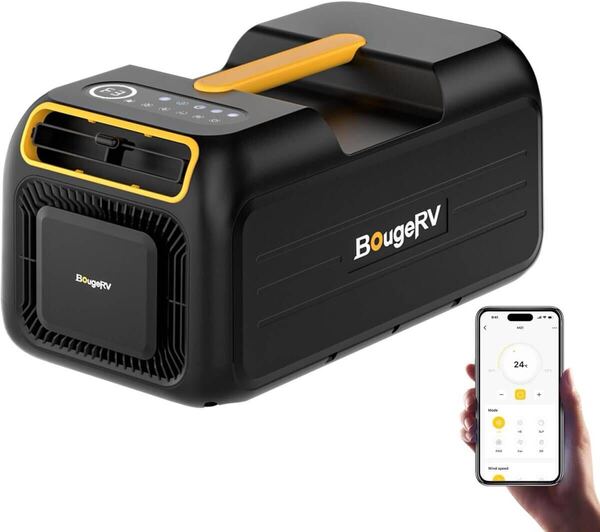 BougeRV ポータブルエアコン 3500BTU スポットクーラー 移動式エアコン AC100V アウトレット