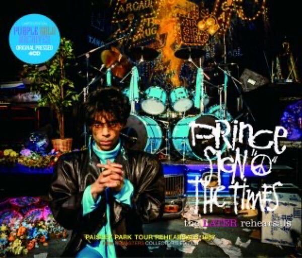 PRINCE/ SIGN 'O' THE TIMES- THE LATER REHEARSALS: PAISLEY PARK 1987 新品輸入プレス盤4CD ケース無しの出品