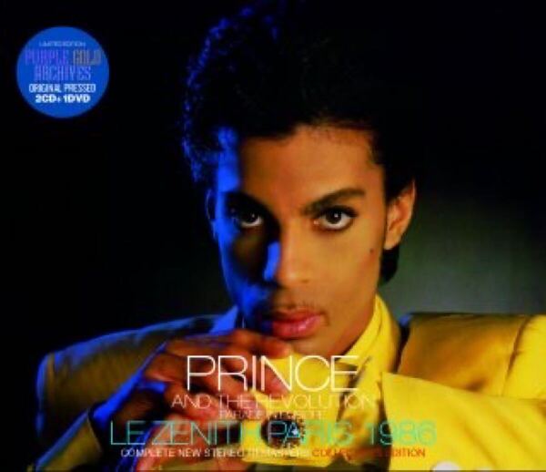 PRINCE AND THE REVOLUTION / LE ZENITH PARIS 1986 + ROTTERDAM & HAMBURG 1986 (2CD+1DVD)新品輸入プレス盤