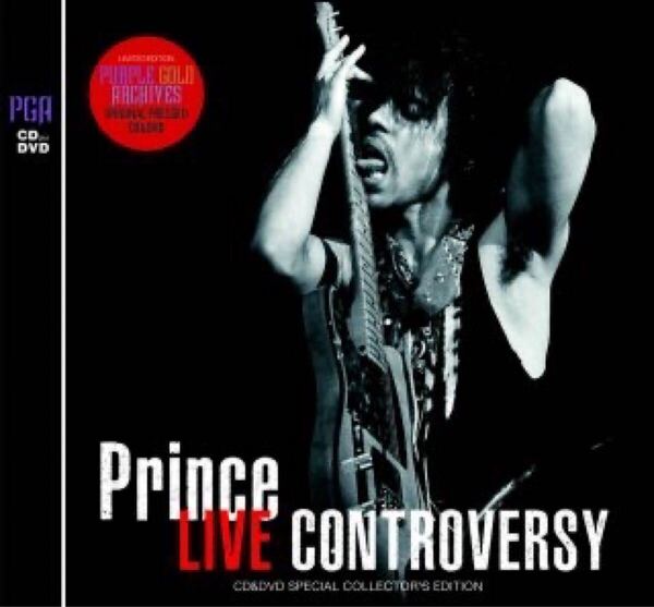 PRINCE / LIVE CONTROVERSY (1CD+1DVD)新品輸入プレス盤