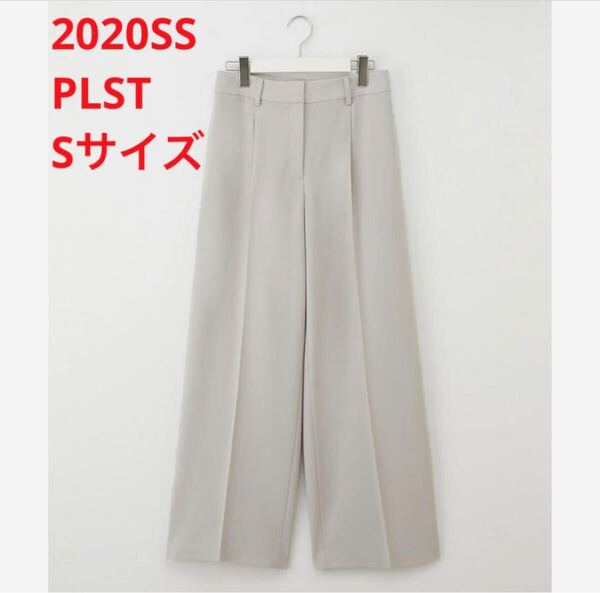 ほぼ新品*PLST2WAYストレッチワイドパンツ 上品見え