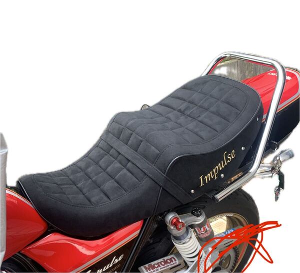 gsx400インパルス gk7ca gk79a後期 本物アルカンターラ生地