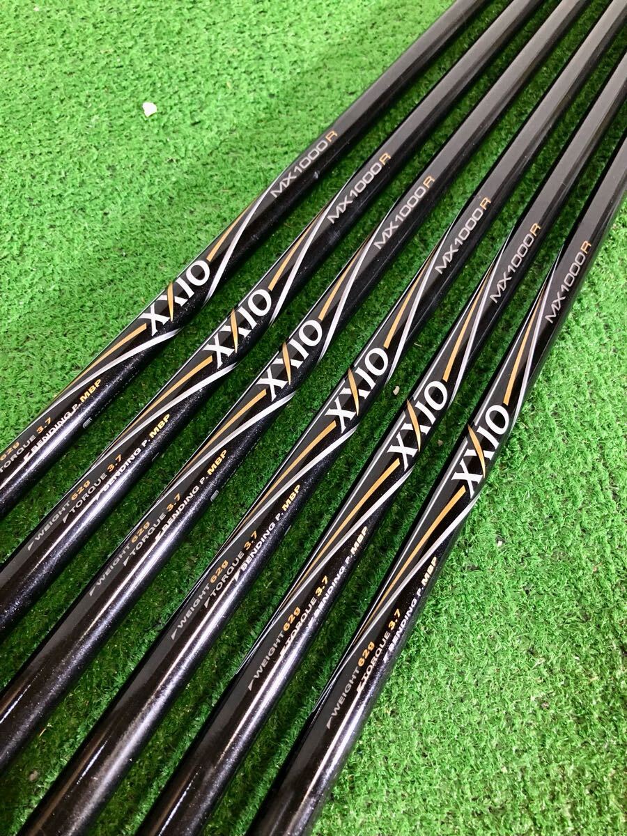 XXIO - 美品　XXIO　FORGED　ゼクシオ　アイアン6本セット　カーボン　R ゼクシオ フォージド6 アイアン(6本セット) Miyazaki Waena
