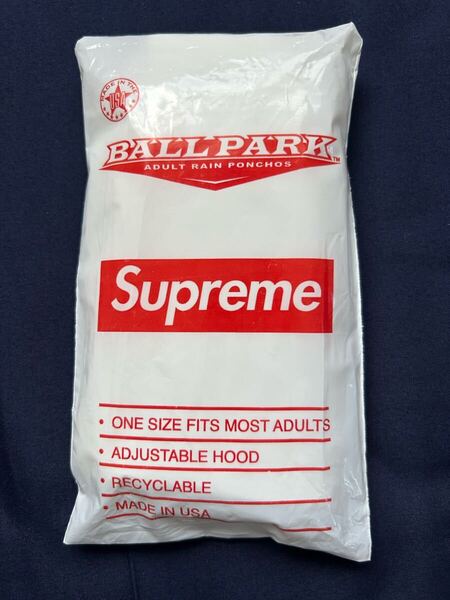 シュプリームsupremeポンチョノベルティ未使用品